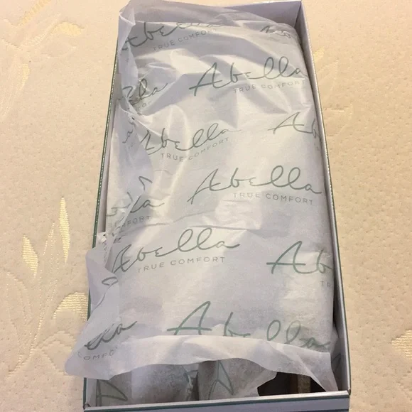 NWT, NIB, fauxTan Snake SLINGBACK FLATS,SIZE 8M,Abella True Comfort,Knit Fabric - Picture 14 of 14